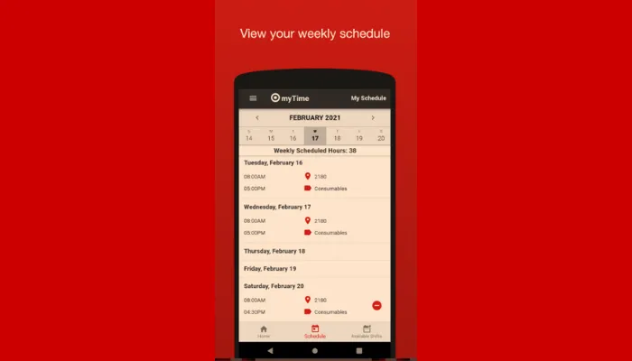 Screenshot of Official app Screenshot of Official app
